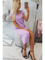 Sukienka asymetryczna fioletowa