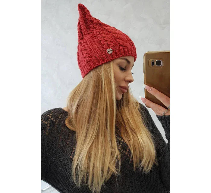 Fleecová čepice Rabbid K237 v malinové barvě Fleecová čepice Rabbid K237 v malinové barvě