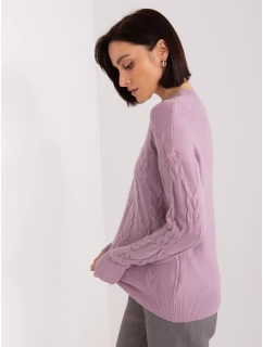 Sweter AT SW model 19040889 fioletowy - FPrice