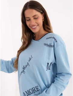 Bluza RV BL model 21717669 jasny niebieski - FPrice