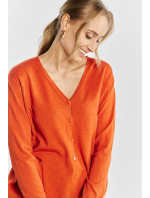 Monnari Cardigans Oříznutý svetr s viskózou Orange