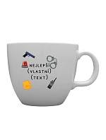 Personalizovaný MEGA XXL keramický hrnek 1 000 ml - nejlepší v oboru Personalizovaný MEGA XXL keramický hrnek 1 000 ml - nejlepší v oboru