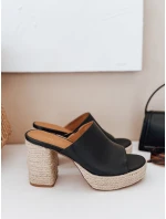 Dámské žabky HOTTRENDY black FashionStreet ZY0989