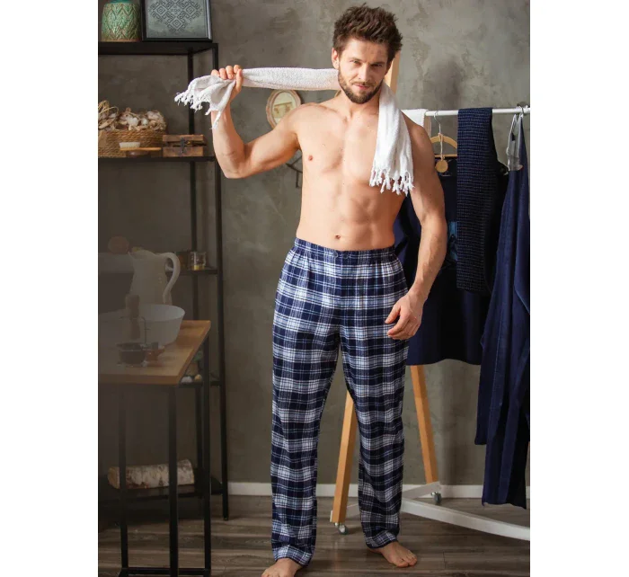 Pánské pyžamové kalhoty Key MHT 412 B24 M-2XL