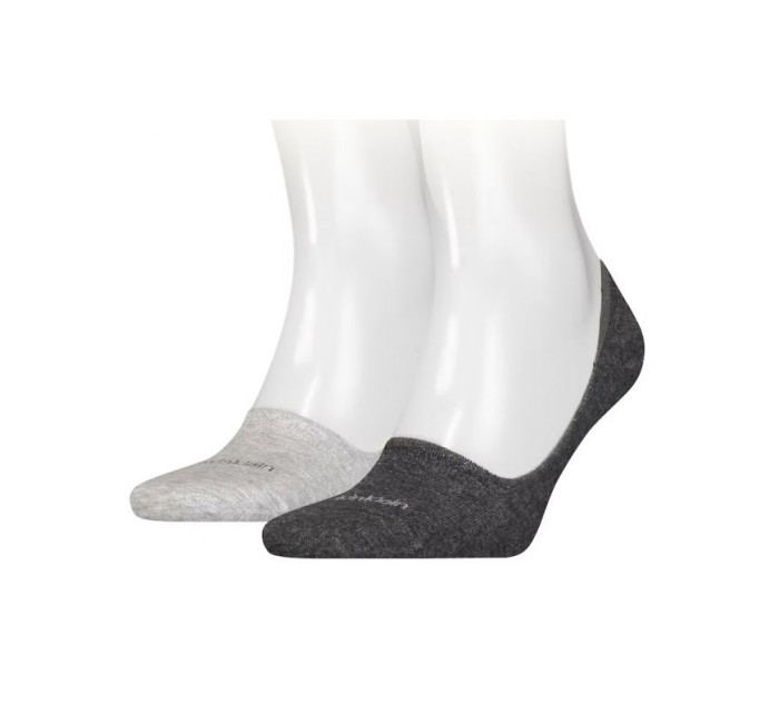 Footie Mid Cut 2P ponožky model 17724290 - Calvin Klein