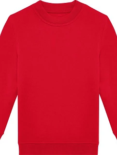 B&C ID.332 Crew /kids Dětská mikina 01.K332 red