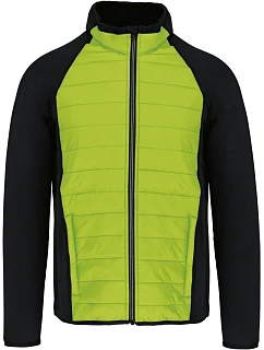 Kariban ProAct PA 233 Sportovní hybridní strečová bunda 20.P233 lime/black