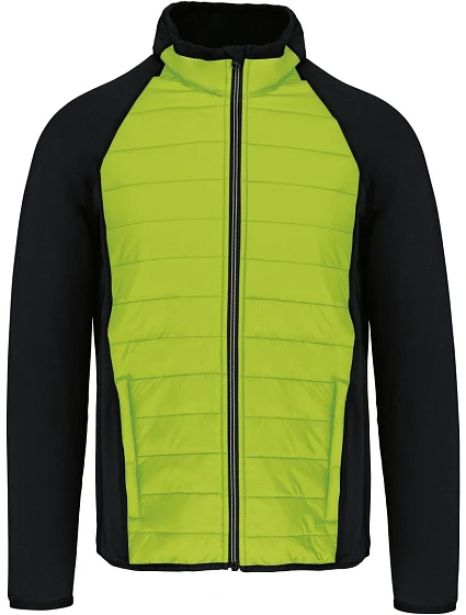 Kariban ProAct PA 233 Sportovní hybridní strečová bunda 20.P233 lime/black Kariban ProAct PA 233 Sportovní hybridní strečová bunda 20.P233 lime/black