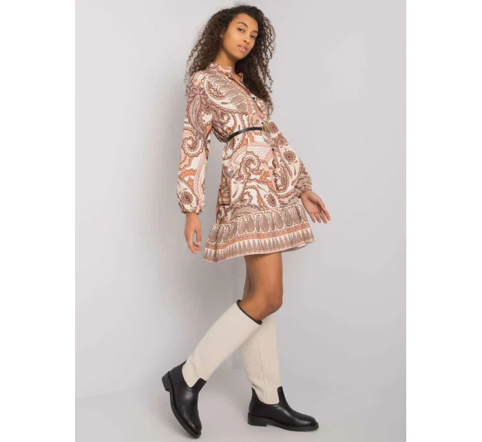 Šaty DHJ SK 15053.61 béžová