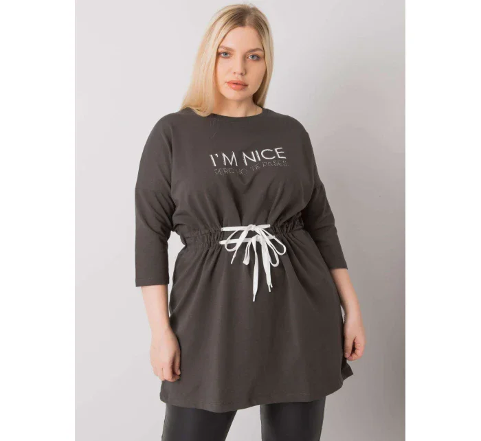 Tunika RV TU model 17508478 tmavá khaki - FPrice