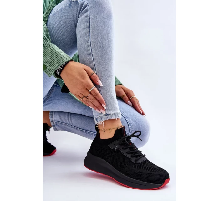 Dámské Cross Jeans Slip-on Sneakers LL2R4032C Černá Dámské Cross Jeans Slip-on Sneakers LL2R4032C Černá