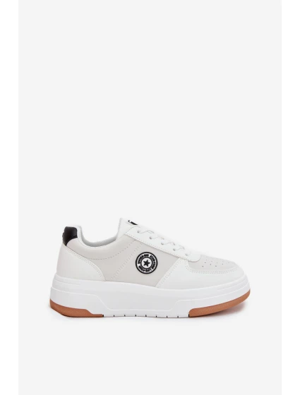 Dámské tenisky na platformě Big Star HI-POLY SYSTEM – bílé Dámské tenisky na platformě Big Star HI-POLY SYSTEM – bílé