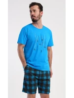 Pánské pyžamo šortky Tetris Pánské pyžamo šortky Tetris