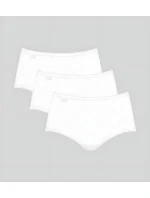 Dámské kalhotky Sloggi 24/7 Cotton Midi C3P bílé Dámské kalhotky Sloggi 24/7 Cotton Midi C3P bílé