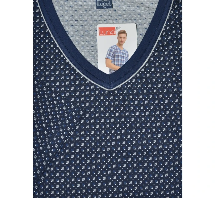 Pánské pyžamo Luna 793 M-2XL kr/r Pánské pyžamo Luna 793 M-2XL kr/r
