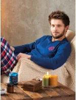 Pyžamo Key MNS 613 B24 Flanel M-2XL pánské