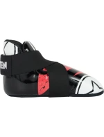 TOP TEN   chrániče nohou černo-červené model 21863236