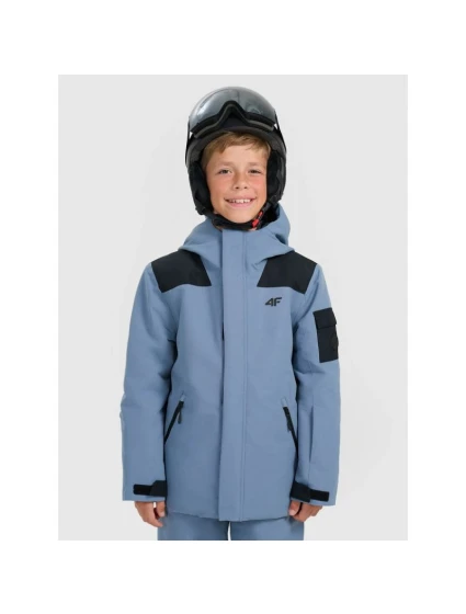 Chlapecká snowboardová bunda 8000 s membránou 4F 4FJRAW25TTJAM1044-32S