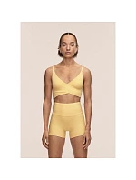 Dámské tréninkové legíny CASALL Ultra High Waist Hot Pant, žlutá barva Dámské tréninkové legíny CASALL Ultra High Waist Hot Pant, žlutá barva