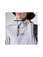Dámská mikina ROSSIGNOL W Westweg Sun Hoodie, šedá Dámská mikina ROSSIGNOL W Westweg Sun Hoodie, šedá