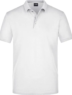 JN 708 Pánské piqué polo white model 22488467 - Daiber