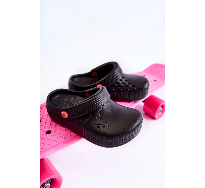 Dětské lehké pantofle Big Star Černá model 21593845 - Big Star Shoes Dětské lehké pantofle Big Star Černá model 21593845 - Big Star Shoes