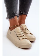 Klasické Dámské Tenisky Big Star NN274286 Bežové Klasické Dámské Tenisky Big Star NN274286 Bežové
