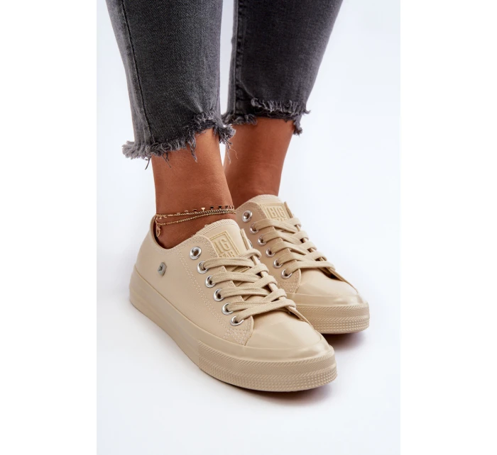 Klasické Dámské Tenisky Big Star NN274286 Bežové Klasické Dámské Tenisky Big Star NN274286 Bežové