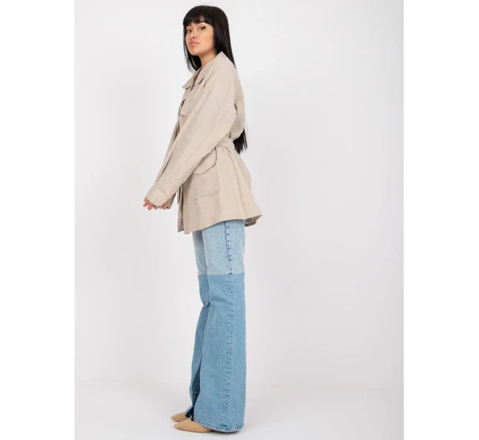 Dámský kabát EM EN 5422.22P béžový