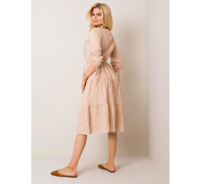 Šaty LK SK 508005.07P béžová