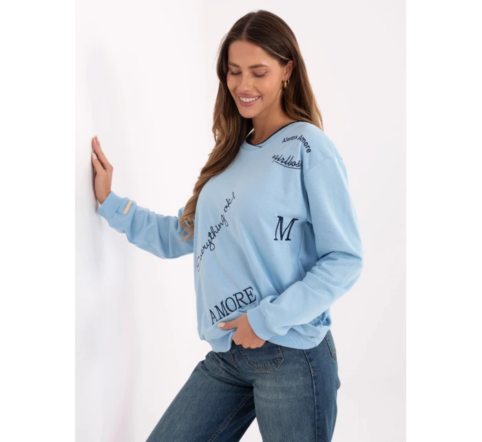 Halenka RV BL A968.00 světle modrá Halenka RV BL A968.00 světle modrá