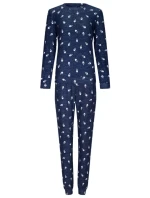 Dámské pyžamo 21232-438-2 tm. modré se vzorem - Rebelle
