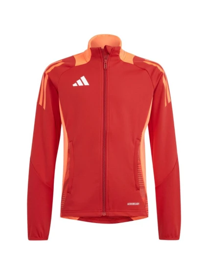 Dětská mikina adidas Tiro 24 Competition Training červeno-oranžová IR5500
