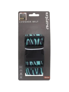 180x5CM PROWORLD ZEBRA MODRÝ UNIVERZÁLNÍ PÁS BEZPEČNOSTNÍHO KABELU