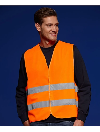 Daiber JN 815 Bezpečnostní vesta pro dospělé 02.0815 fluorescent orange Daiber JN 815 Bezpečnostní vesta pro dospělé 02.0815 fluorescent orange