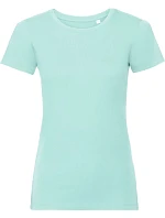 Russell Athletic 108F Dámské tričko Pure Organic 10.108F aqua Russell Athletic 108F Dámské tričko Pure Organic 10.108F aqua