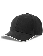 Atlantis Headwear Pilot Piping Sandwich-S 6 panelová těžká sandwich křiltovka 33.0274 black Atlantis Headwear Pilot Piping Sandwich-S 6 panelová těžká sandwich křiltovka 33.0274 black