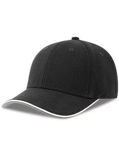 Atlantis Headwear Pilot Piping Sandwich-S 6 panelová těžká sandwich křiltovka 33.0274 black