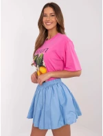 Sukně MI SD model 20941957 světle modrá - FPrice Sukně MI SD model 20941957 světle modrá - FPrice