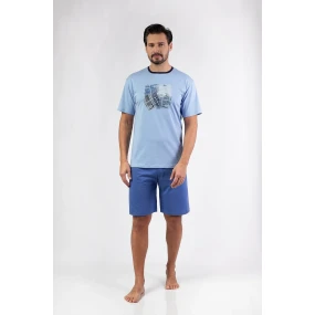 Pánské pyžamo model 20826781 kr/r 2XL3XL W25 - Regina Pánské pyžamo model 20826781 kr/r 2XL3XL W25 - Regina