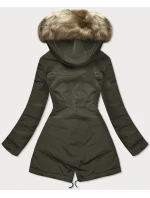 DWUSTRONNA KURTKA DAMSKA ZIELONA model 21242493 - MHM