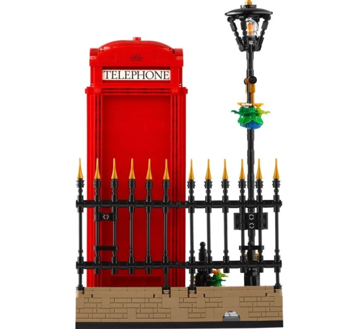 Lego 21347 Nápady - Červená telefonní budka v Londýně