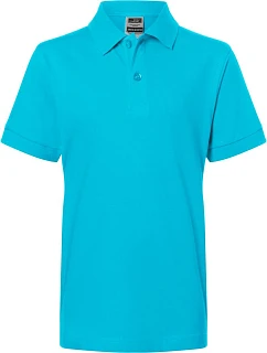 JN Dětské piqué polo 02.0 turquoise model 22436540 - Daiber