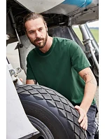 Daiber JN 1802 Pánské pracovní tričko z bio bavlny - Solid 02.1802 carbon Daiber JN 1802 Pánské pracovní tričko z bio bavlny - Solid 02.1802 carbon