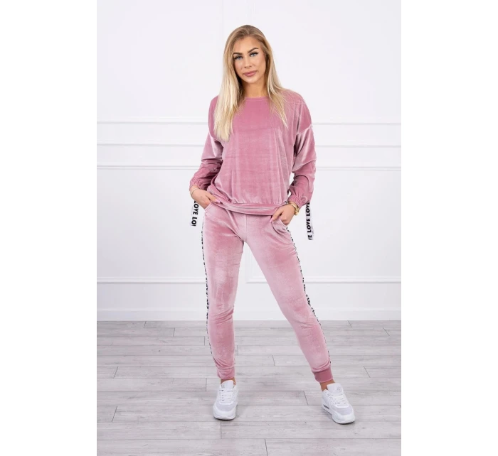 Love model 21753124 set tmavě pudrově růžový - K-Fashion Love model 21753124 set tmavě pudrově růžový - K-Fashion
