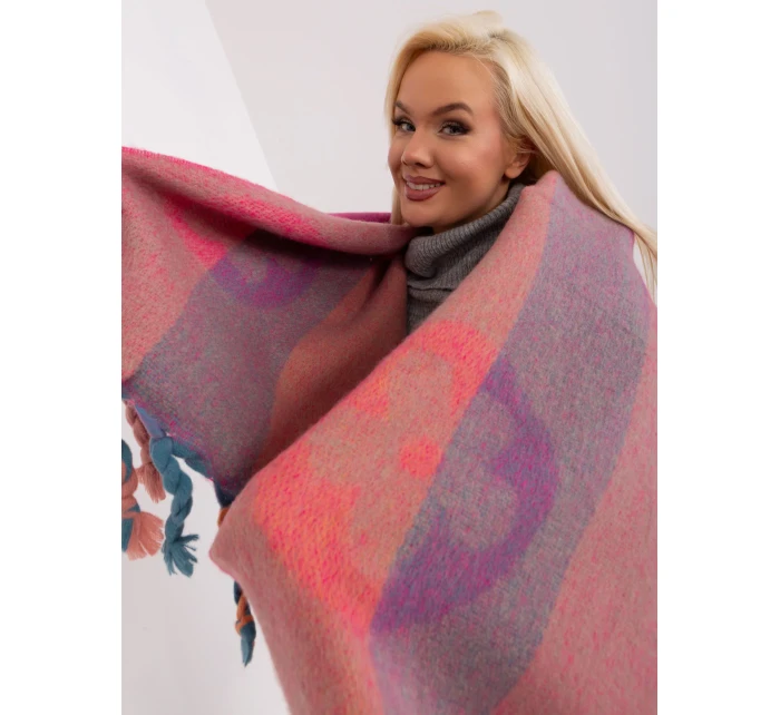 Szalik AT SZ model 19349305 fuksjowy - FPrice Szalik AT SZ model 19349305 fuksjowy - FPrice