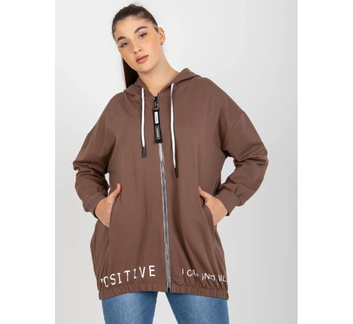 Mikina RV BL 8302.78 hnědá Mikina RV BL 8302.78 hnědá