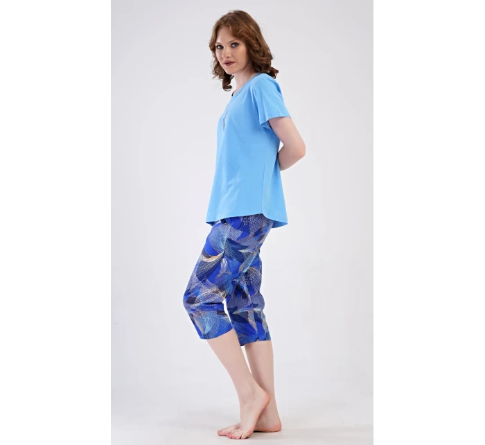 Dámské pyžamo kapri Eliza Dámské pyžamo kapri Eliza