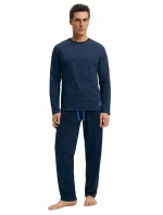 Pánské pyžamo 43455 New blue - HENDERSON Pánské pyžamo 43455 New blue - HENDERSON