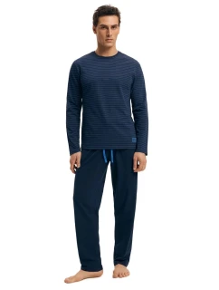 Pánské pyžamo 43455 New blue - HENDERSON